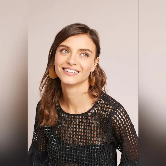 Anthropologie Maeve Blouse Almeda Size 12 - Picture 7 of 10